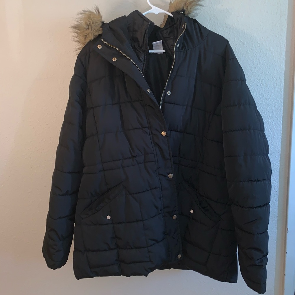 WOMENS BLACK COAT
